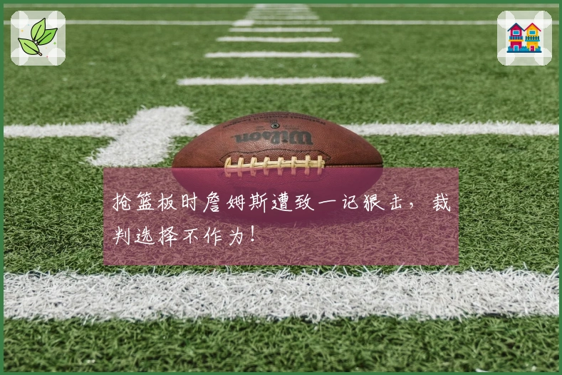 抢篮板时詹姆斯遭致一记狠击，裁判选择不作为！